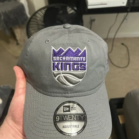 Sacramento Kings Gray Adjustable Cap - Picture 2 of 4